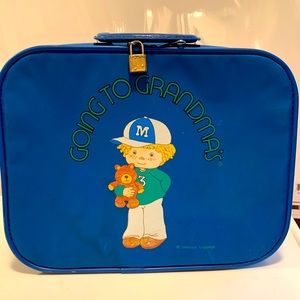 Little Boys “ Going To Grandma’s “ Suitcase